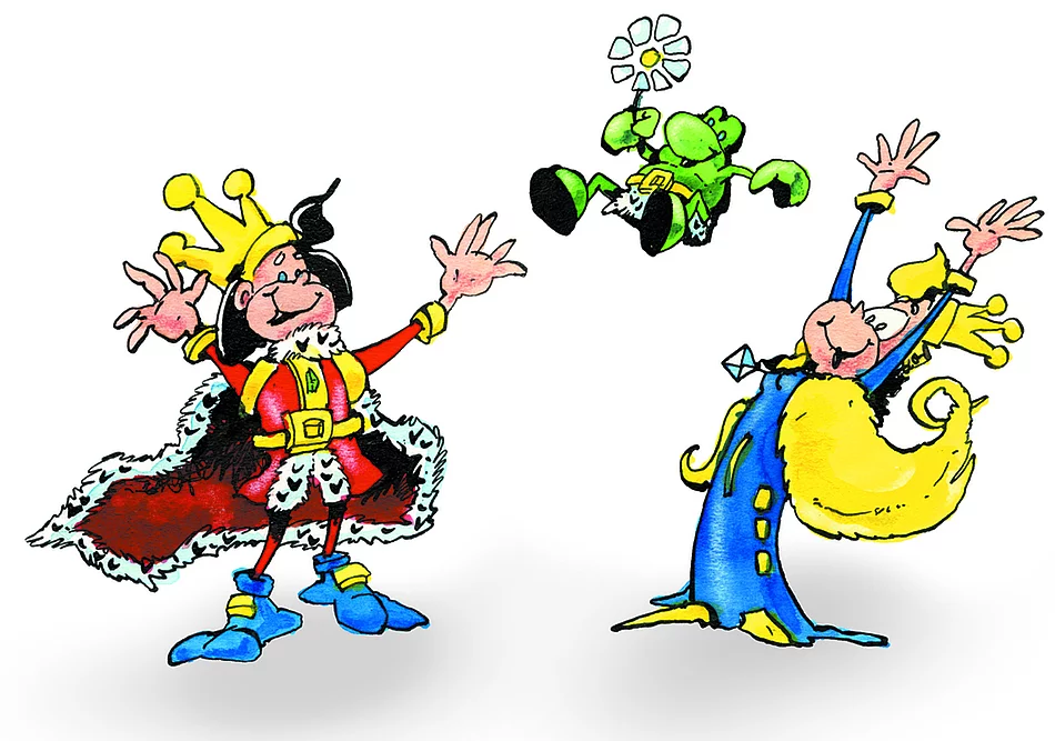 Illustration für das Königsbrunner Ferienprogramm